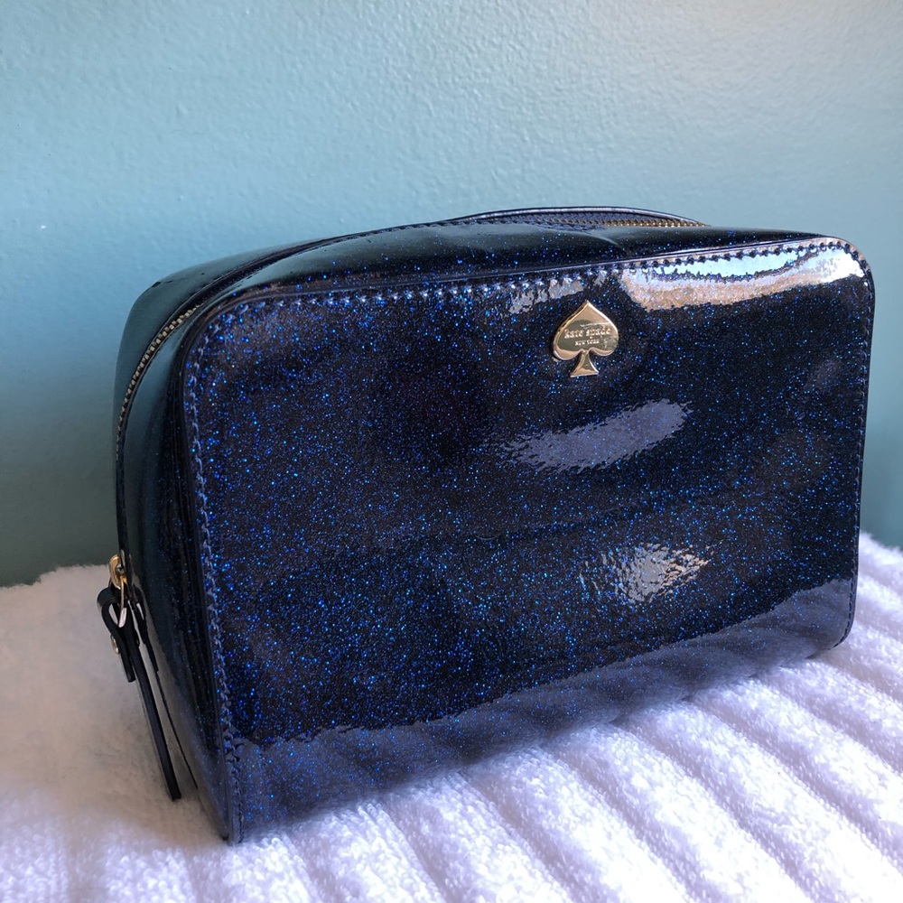 Kate Spade Glitter Bug Large Aspen Makeup Bag